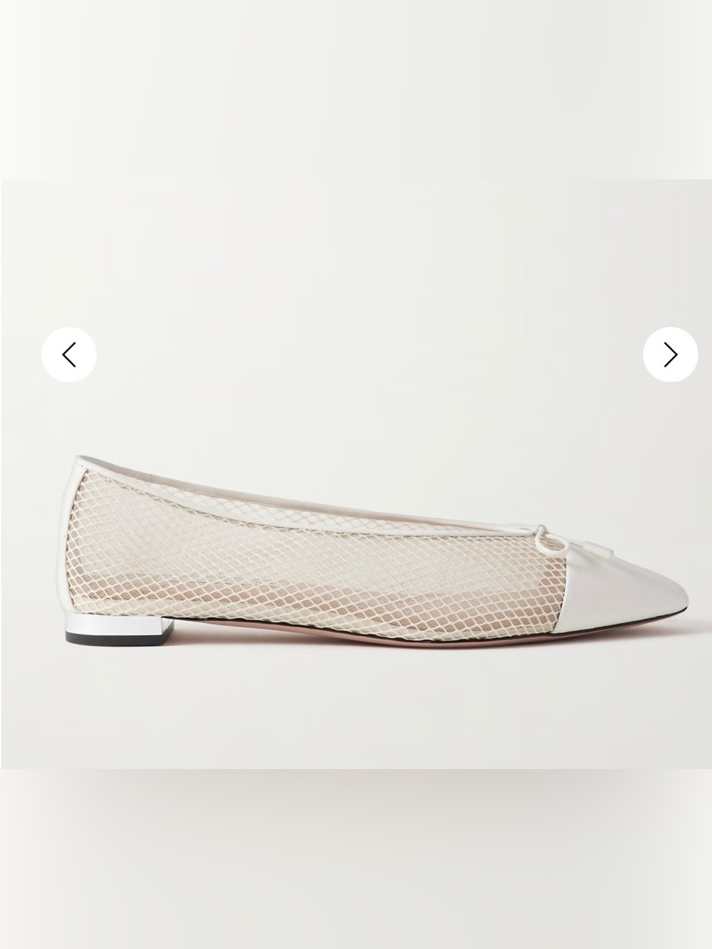 Aquazzura Gioia Mesh Flats - Picture 2 of 16